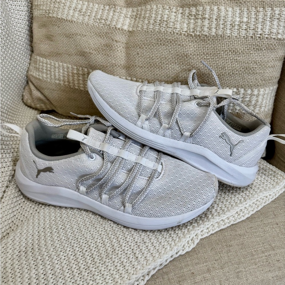 Puma Women's White Athletic Shoes